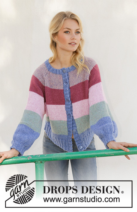 Sweet Country Sunrise Jacket / DROPS 202-21 patterns DROPS Design