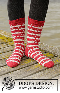 Free knitting and crochet patterns / DROPS 203-26
