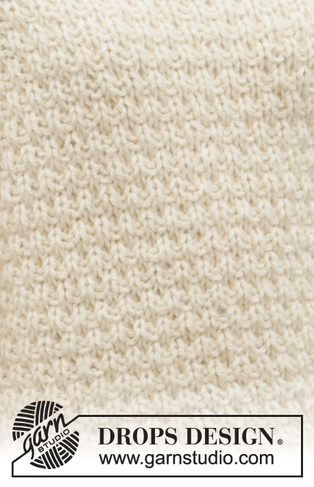 Remember When / DROPS 205-23 - DROPS Nepal ja DROPS Brushed Alpaca Silk või 1 DROPS Wish lõngadest  ülevalt alla kootud tekstuurse mustriga ja laiade raglaan varrukatega avar džemper suurustele S kuni XXXL