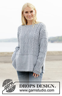 Free knitting and crochet patterns / DROPS 205-28