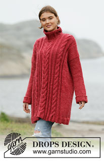 Free knitting and crochet patterns / DROPS 205-47