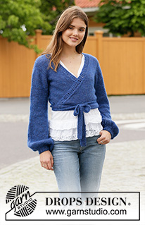 Wrap Cardigans / DROPS 205-49