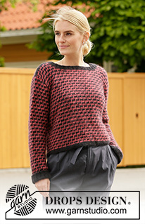 Free knitting and crochet patterns / DROPS 206-22