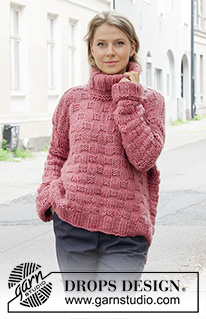 Free knitting and crochet patterns / DROPS 206-41