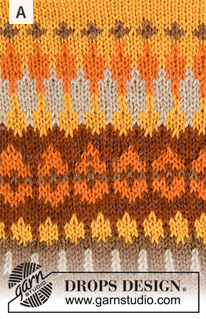 Heim / DROPS 207-1 - Stickad tröja i DROPS Alpaca. Arbetet stickas uppifrån och ner med runt ok och nordiskt mönster på oket. Storlek S - XXXL.
Stickad mössa med nordiskt mönster i DROPS Alpaca.
