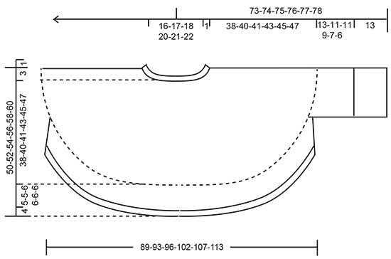 Diagram measurements for DROPS 207-18