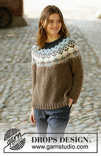 Free knitting and crochet patterns / DROPS 207-21