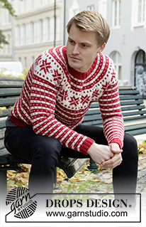 Free knitting and crochet patterns / DROPS 208-5