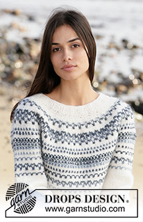 Free knitting and crochet patterns / DROPS 210-9
