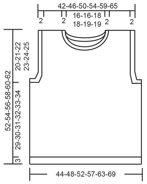 Diagram measurements for DROPS 212-17