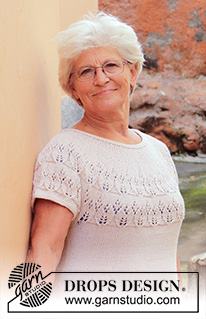 Free patterns using DROPS Cotton Merino / DROPS 212-38