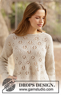 Free patterns using DROPS Bomull-Lin / DROPS 213-17