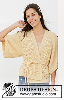 Wrap Cardigans / DROPS 213-24