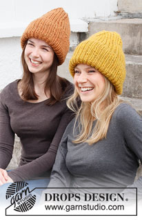 Free knitting and crochet patterns / DROPS 214-1