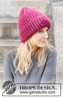 Free knitting and crochet patterns / DROPS 214-1
