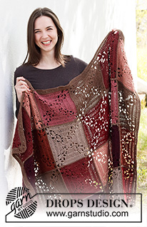Free knitting and crochet patterns / DROPS 214-10