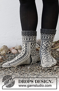 Free knitting and crochet patterns / DROPS 214-63