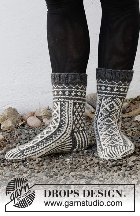 Free knitting and crochet patterns / DROPS 214-63
