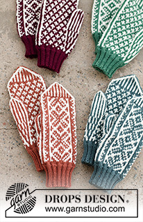 Free knitting and crochet patterns / DROPS 214-66