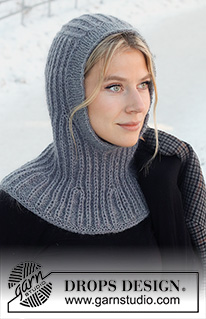Wrapped in Wonder / DROPS 214-73 - DROPS Alpaca ja DROPS Kid-Silk lõngadest ülevalt alla patentkoes kootud tuukrimüts