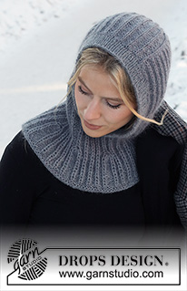 Wrapped in Wonder / DROPS 214-73 - DROPS Alpaca ja DROPS Kid-Silk lõngadest ülevalt alla patentkoes kootud tuukrimüts