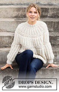 Free knitting and crochet patterns / DROPS 215-11