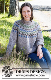 Free knitting and crochet patterns / DROPS 215-13