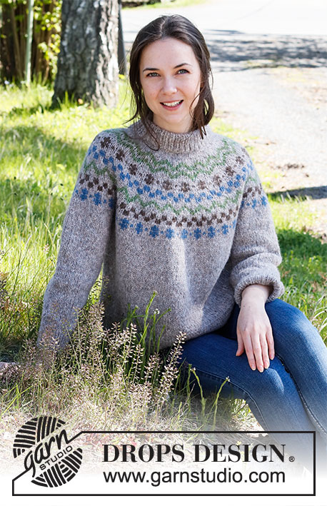 Free knitting and crochet patterns / DROPS 215-13
