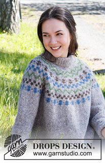 Free knitting and crochet patterns / DROPS 215-13