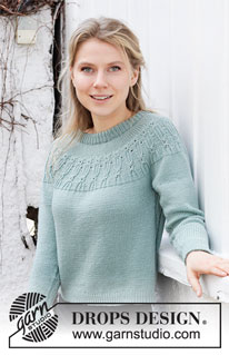 Free patterns using DROPS Cotton Merino / DROPS 215-16