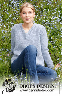 Free knitting and crochet patterns / DROPS 216-5