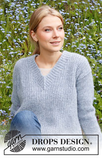 Free knitting and crochet patterns / DROPS 216-5