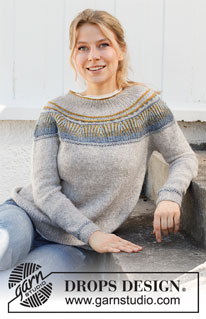 Free knitting and crochet patterns / DROPS 216-7