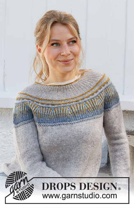Free knitting and crochet patterns / DROPS 216-7
