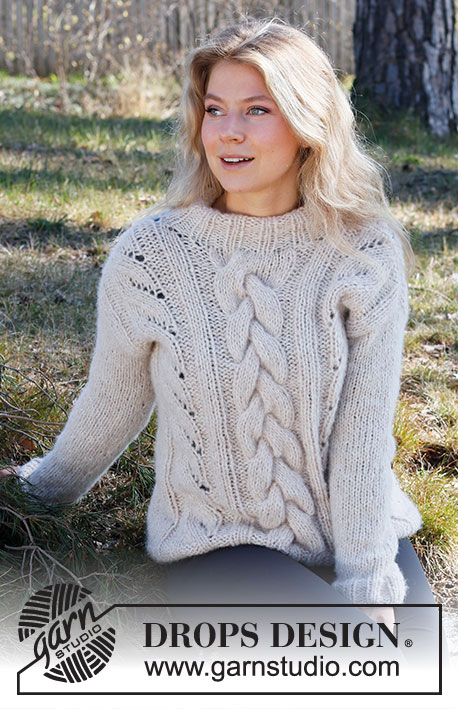 Birch Grove   Drops 218-34 - Free Knitting Patterns By Drops Design