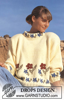 Free knitting and crochet patterns / DROPS 22-8