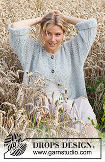 Free patterns using DROPS Alpaca Bouclé / DROPS 220-1