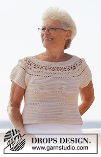 Free patterns using DROPS Cotton Merino / DROPS 220-40