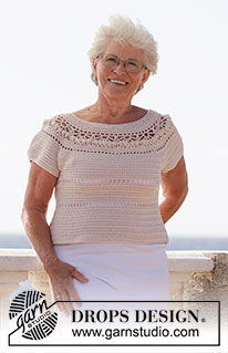 Free patterns using DROPS Cotton Merino / DROPS 220-40