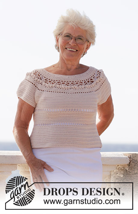 Free patterns using DROPS Cotton Merino / DROPS 220-40