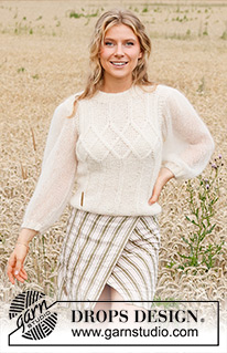 Free knitting and crochet patterns / DROPS 220-7