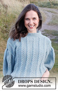 Free knitting and crochet patterns / DROPS 222-28