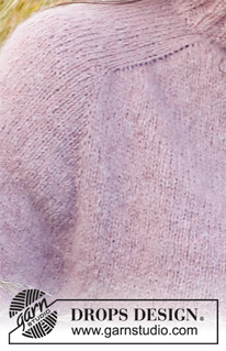 Last Call / DROPS 222-30 - Strikket genser i DROPS Sky. Arbeidet strikkes ovenfra og ned med sadelskuldre. Størrelse S - XXXL.
