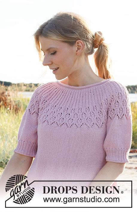 Free patterns using DROPS Merino Extra Fine / DROPS 222-34