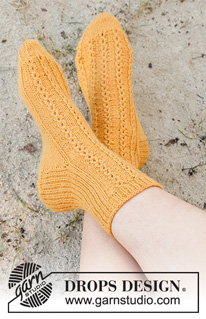 Halblange Socken / DROPS 223-45