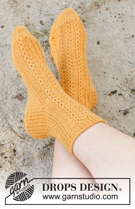 Halblange Socken / DROPS 223-45