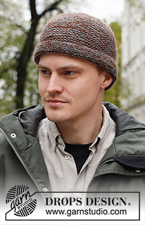 Mössor till herr / DROPS 224-26