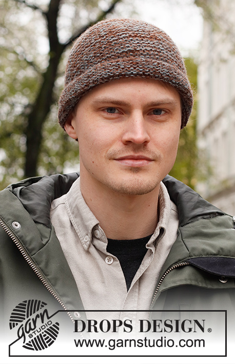 Mössor till herr / DROPS 224-26