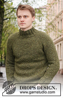 Men's Basic Jumpers / DROPS 224-3