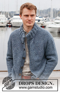 Men's Jackets & Cardigans / DROPS 224-8